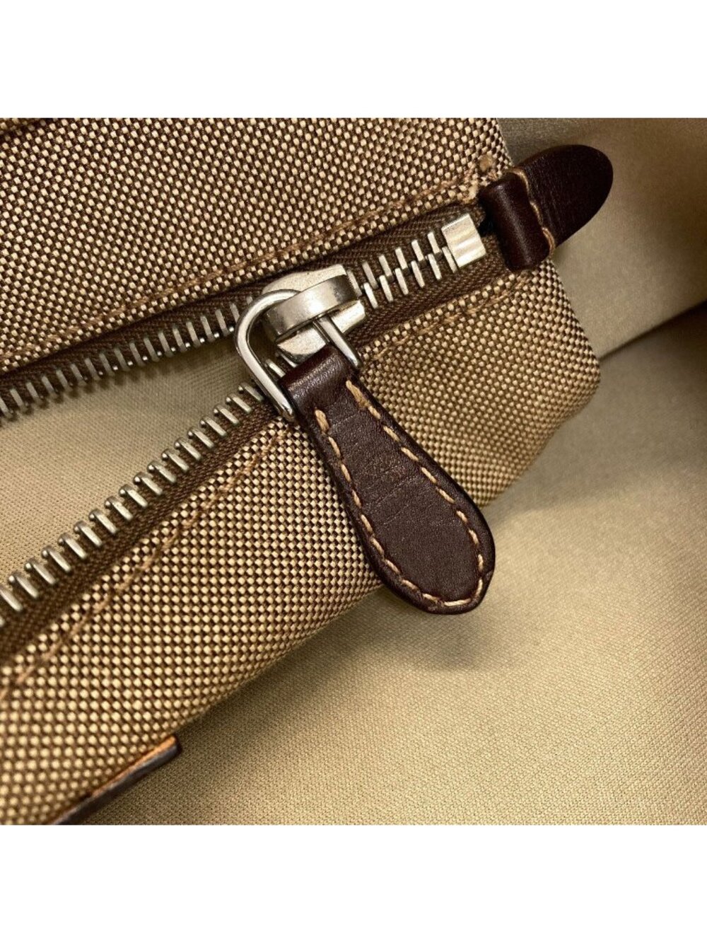 Prada Logo Jacquard Tote Canvas - Picture 10 of 15